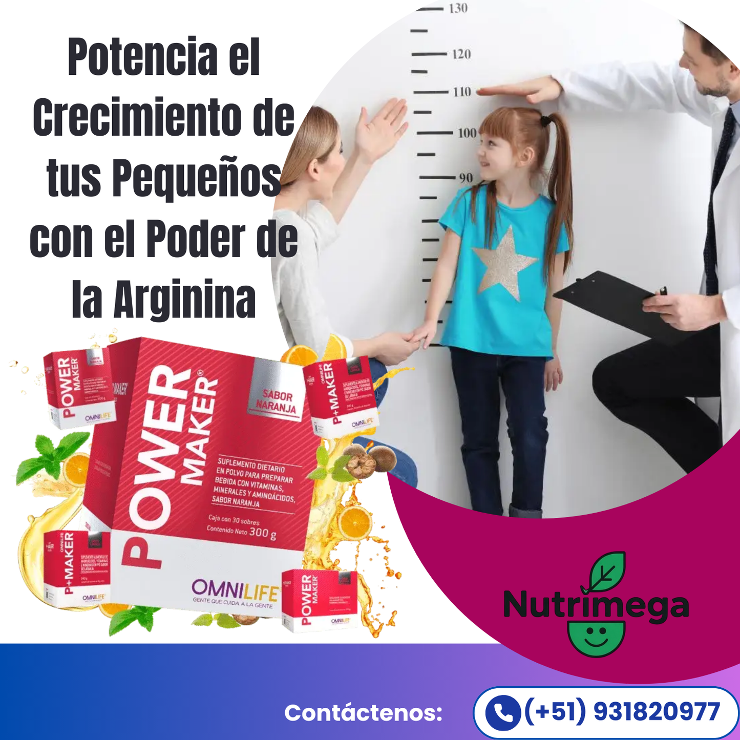 "Regenera, Fortalece y Haz Crecer a tus Pequeños con el Poder de la Arginina"