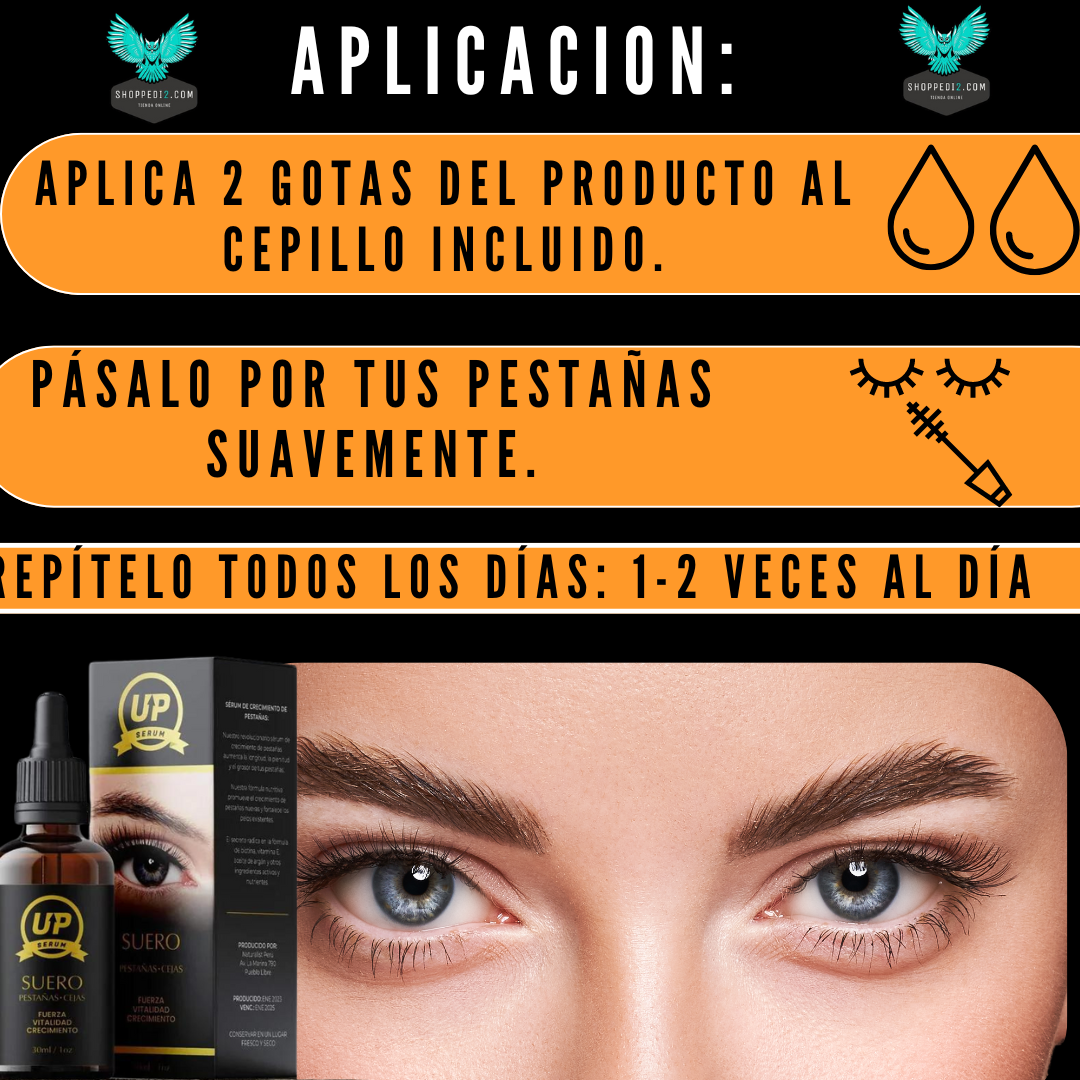 SERUM UP PRO - Alargamiento de pestañas