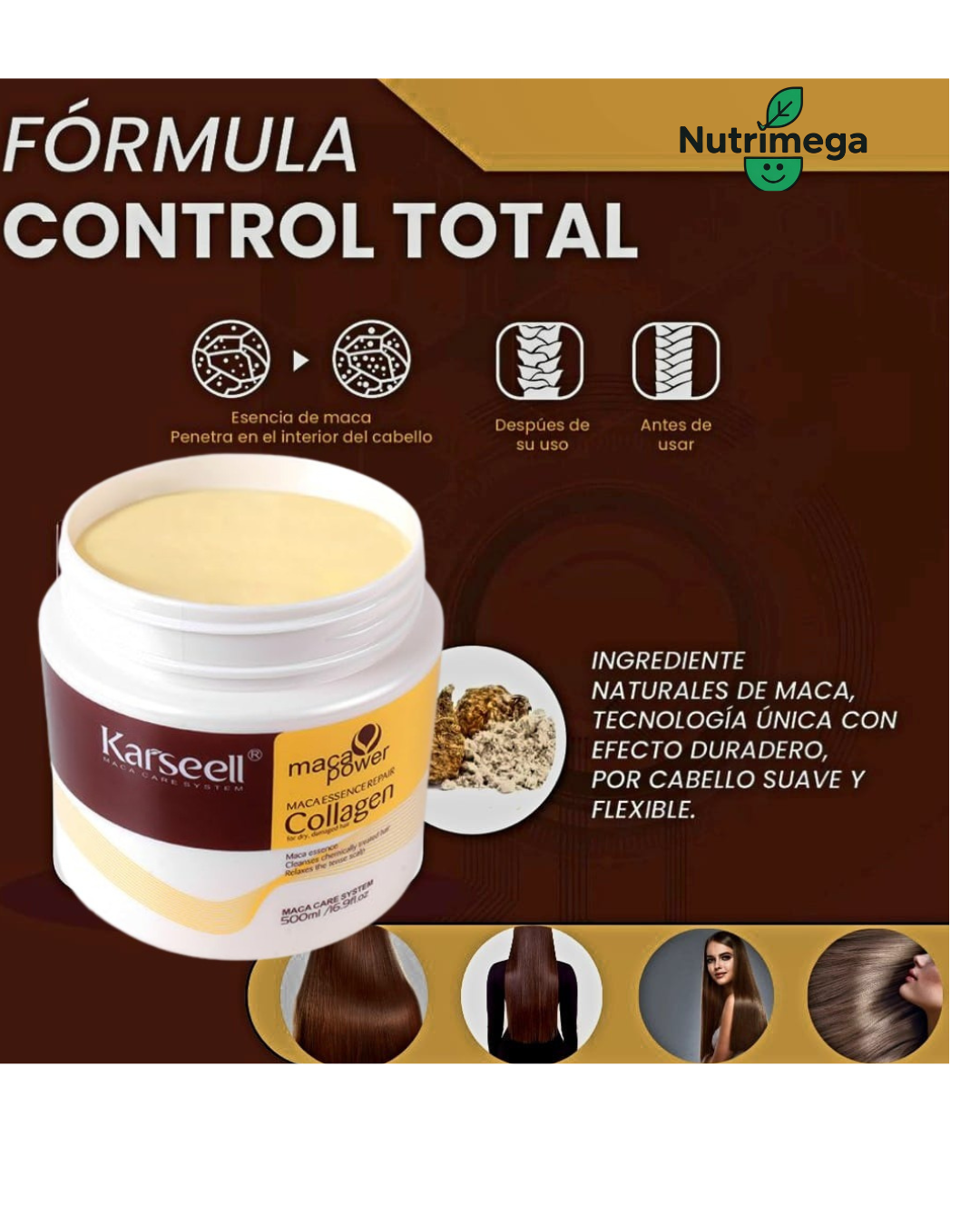 Karseell Botox Capilar-SECRETO DE FAMOSAS