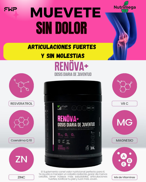🦴 Colágeno Renova: fuerza y flexibilidad para tus articulaciones